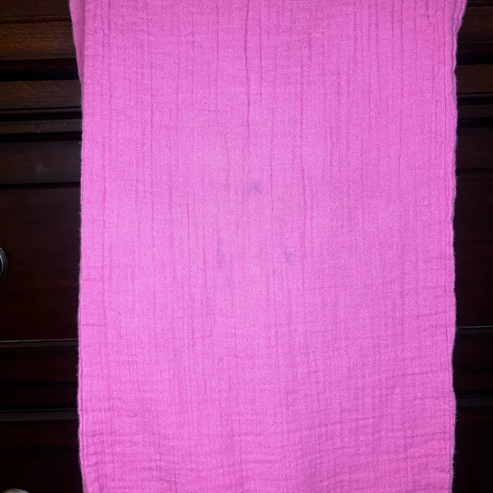 GAP Girls Pink Ruffle Sleeve Top & Wide Leg Pants Set
